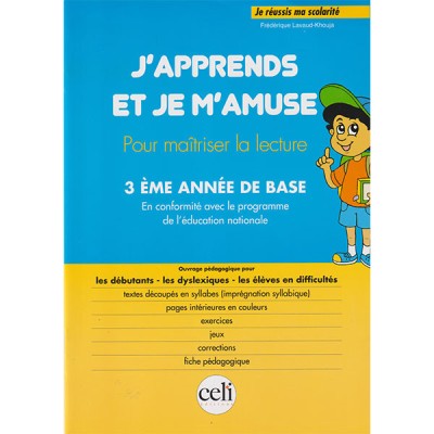 J'apprends et je m'amuse pour maîtriser la lecture