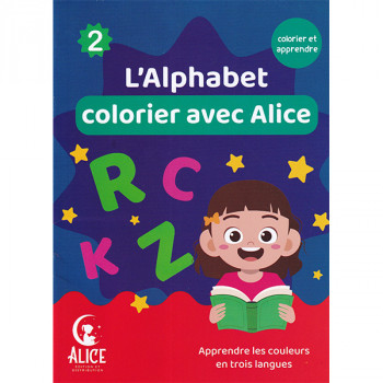 L'alphabet colorier avec Alice 2