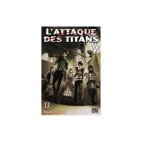 L'attaque des titans Tome 13