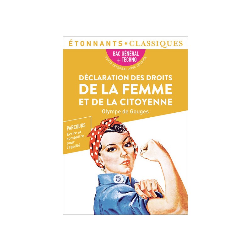 Déclaration des droits de la femme et de la citoyenne - BAC 2024 1re ...