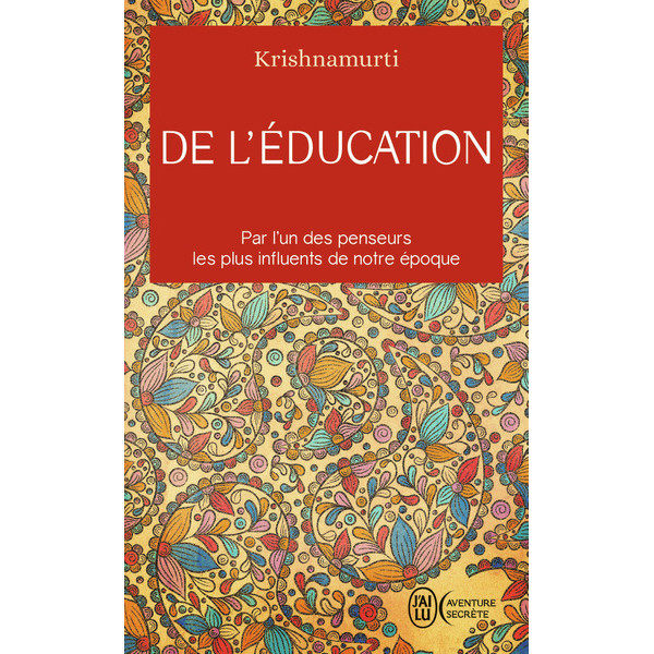 De l'éducation