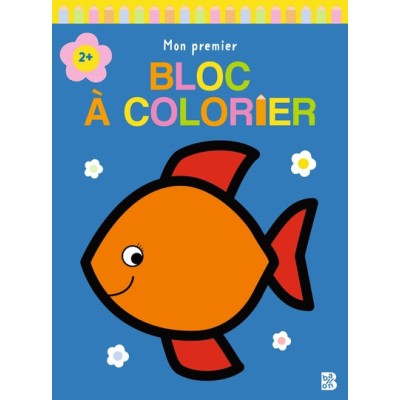 Mon premier bloc à colorier  - Poisson