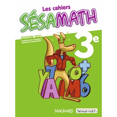 Sésamath 3e (2021) - Cahier élève