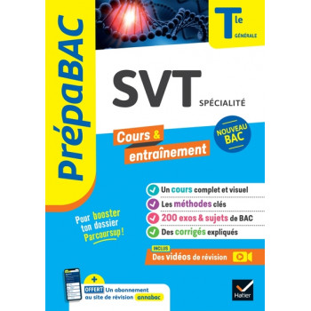 SVT Spécialité Tle générale