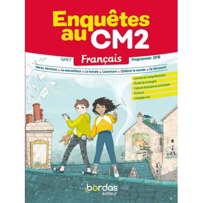 Enquêtes au CM2 Français 2021 - Manuel élève