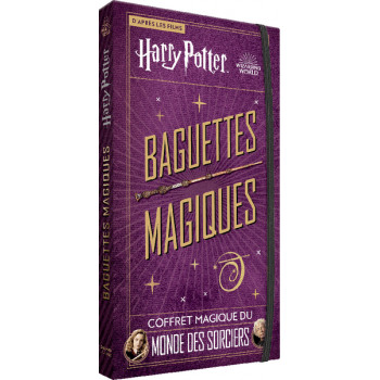 Harry Potter - Baguettes magiques - Coffret magique du Monde des Sorciers -