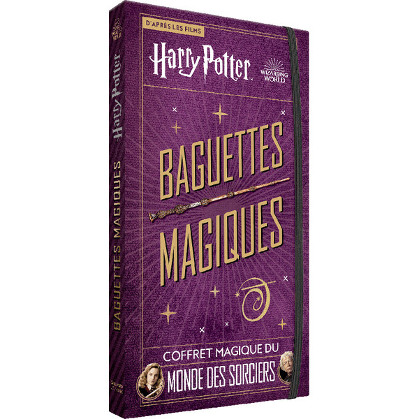 Harry Potter - Baguettes magiques - Coffret magique du Monde des Sorciers -