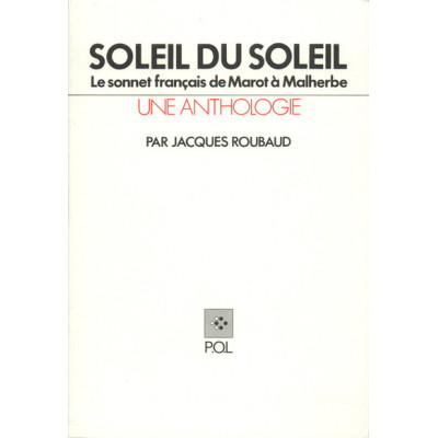Soleil du soleil - Jacques Roubaud - ceresbookshop