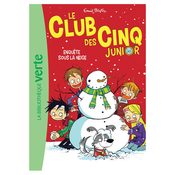 Le Club des Cinq Junior 08 - Enquête sous la neige