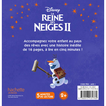 LA REINE DES NEIGES 2 - Mon histoire du soir - Olaf aime les livres - Disney