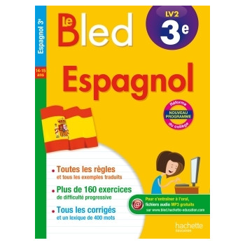 Cahier Bled - Espagnol 3E