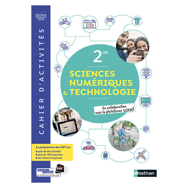 Sciences numérique et Technologiques 2de - Cahier 2019