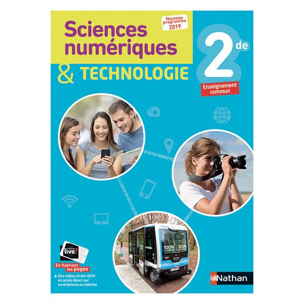 Sciences numériques & Technologie 2de - Manuel 2019