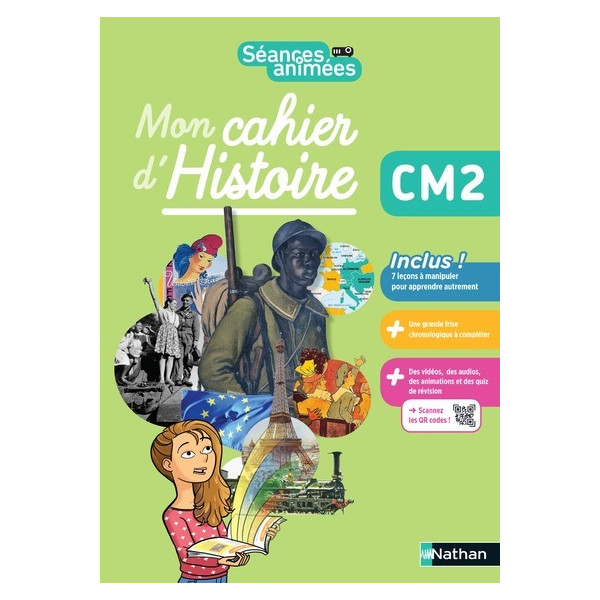 Séances animées - Mon cahier d'histoire CM2