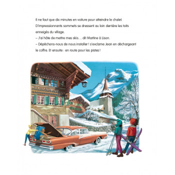 Martine à la montagne