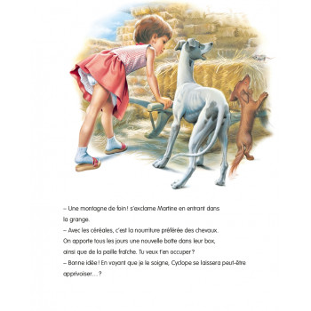 Martine monte à cheval