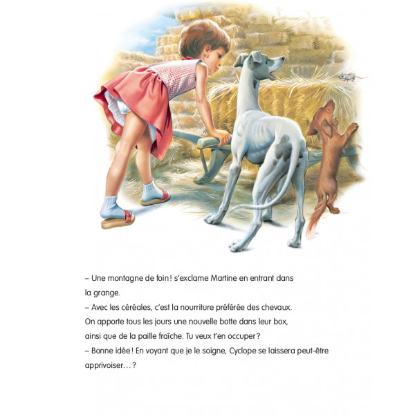 Martine monte à cheval