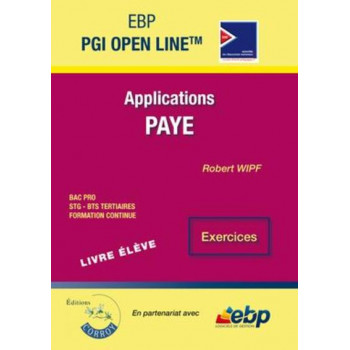 EBP PGI Open Line  - Pack formateur (Livre élève et cd-rom)