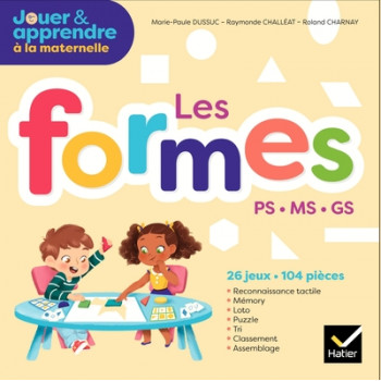 Jouer et Apprendre - Les formes - PS, MS, GS - Éd. 2018 - Boîte de matériel pour la classe