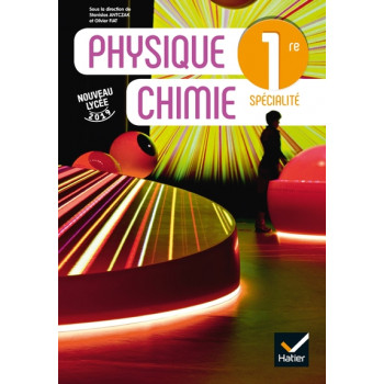 Physique chimie 1re - Éd. 2019 - Livre élève