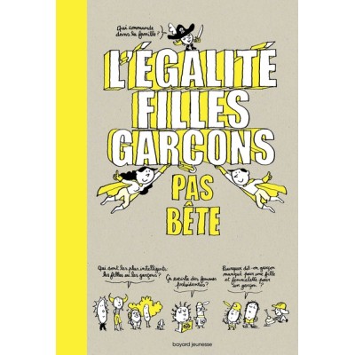 L'égalité filles-garçons pas bête