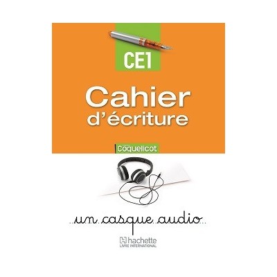 Coquelicot cahier écriture CE1