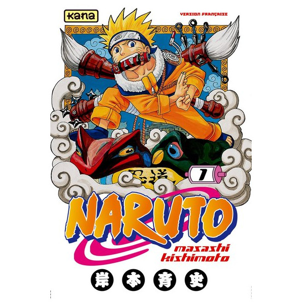 Naruto - Tome 1 avec Sticker euro