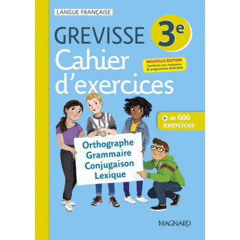 Cahier Grevisse 3e (2021)